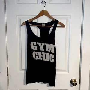 Color Bear Racer Back Gym Chic Tank Top